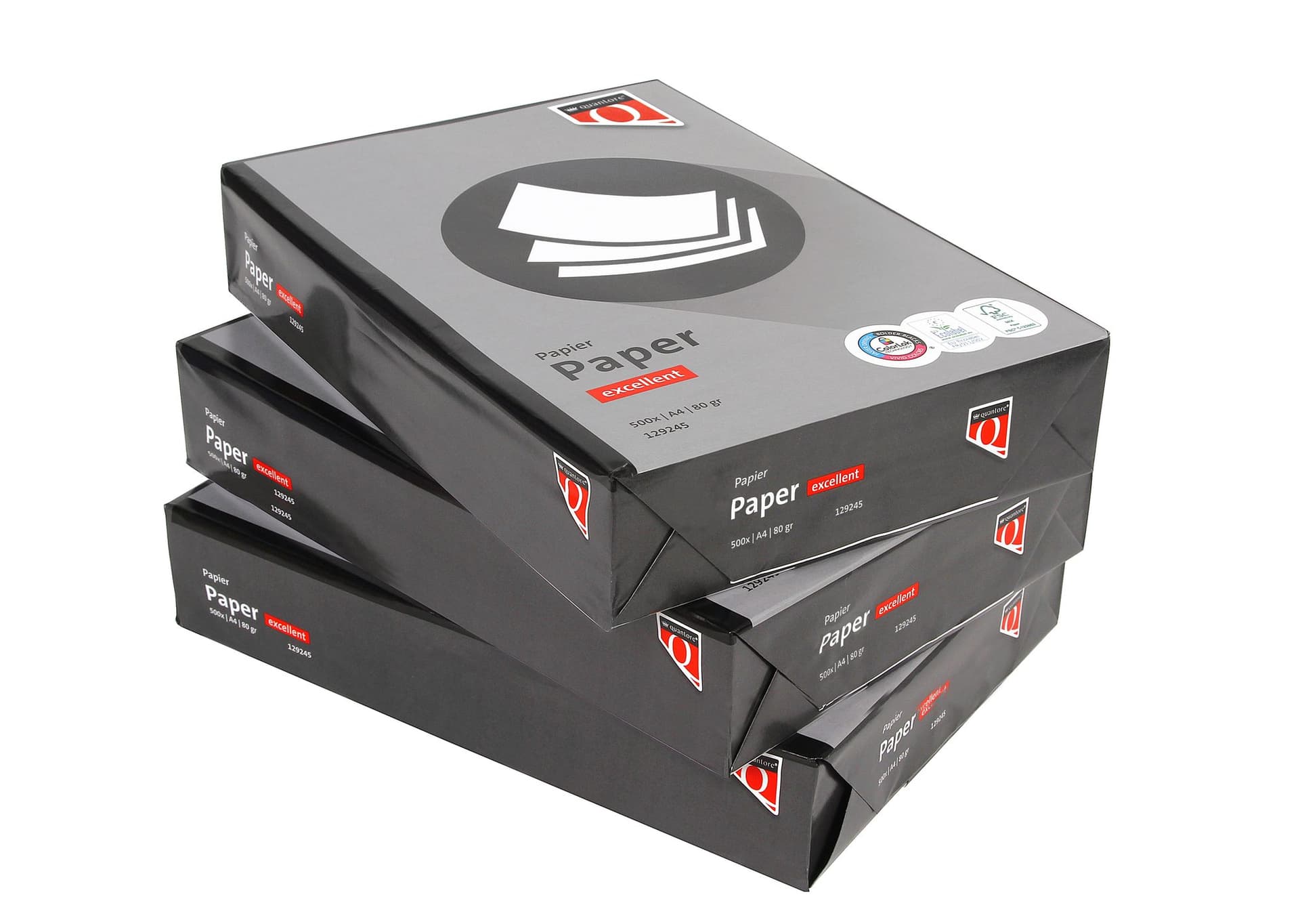 Kopieerpapier Quantore Excellent A4 80gr wit 500 vel 2