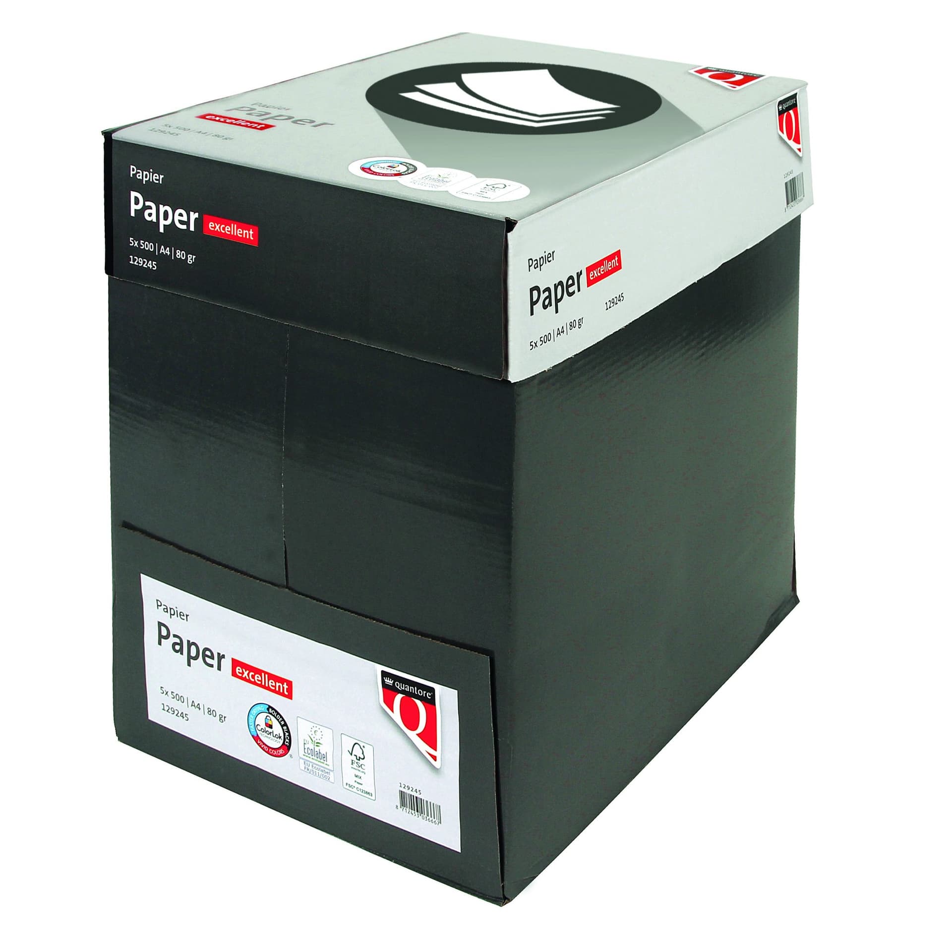 Kopieerpapier Quantore Excellent A4 80gr wit 500 vel 3
