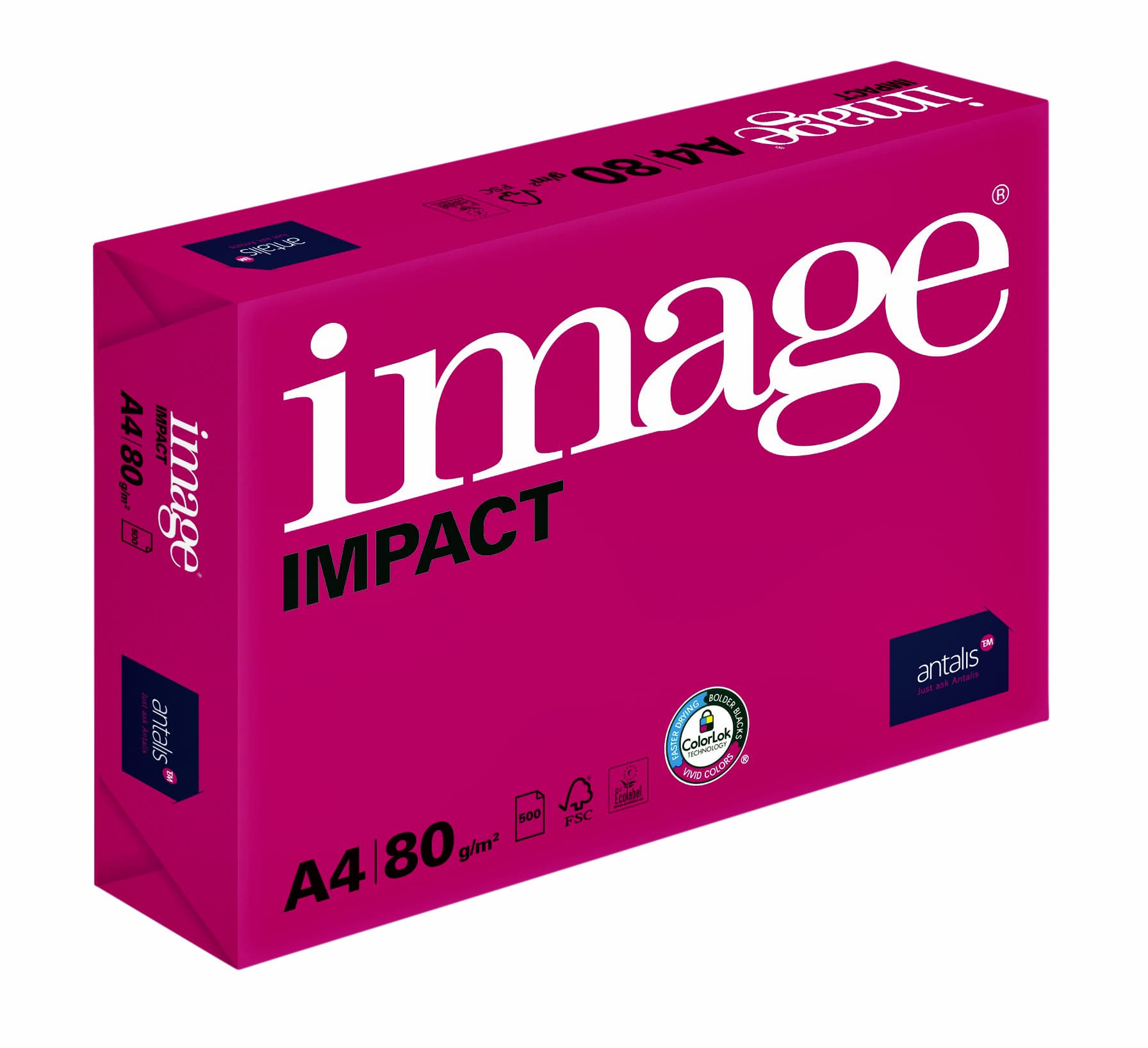 Kopieerpapier Image Impact A4 80gr wit 500 vel 2