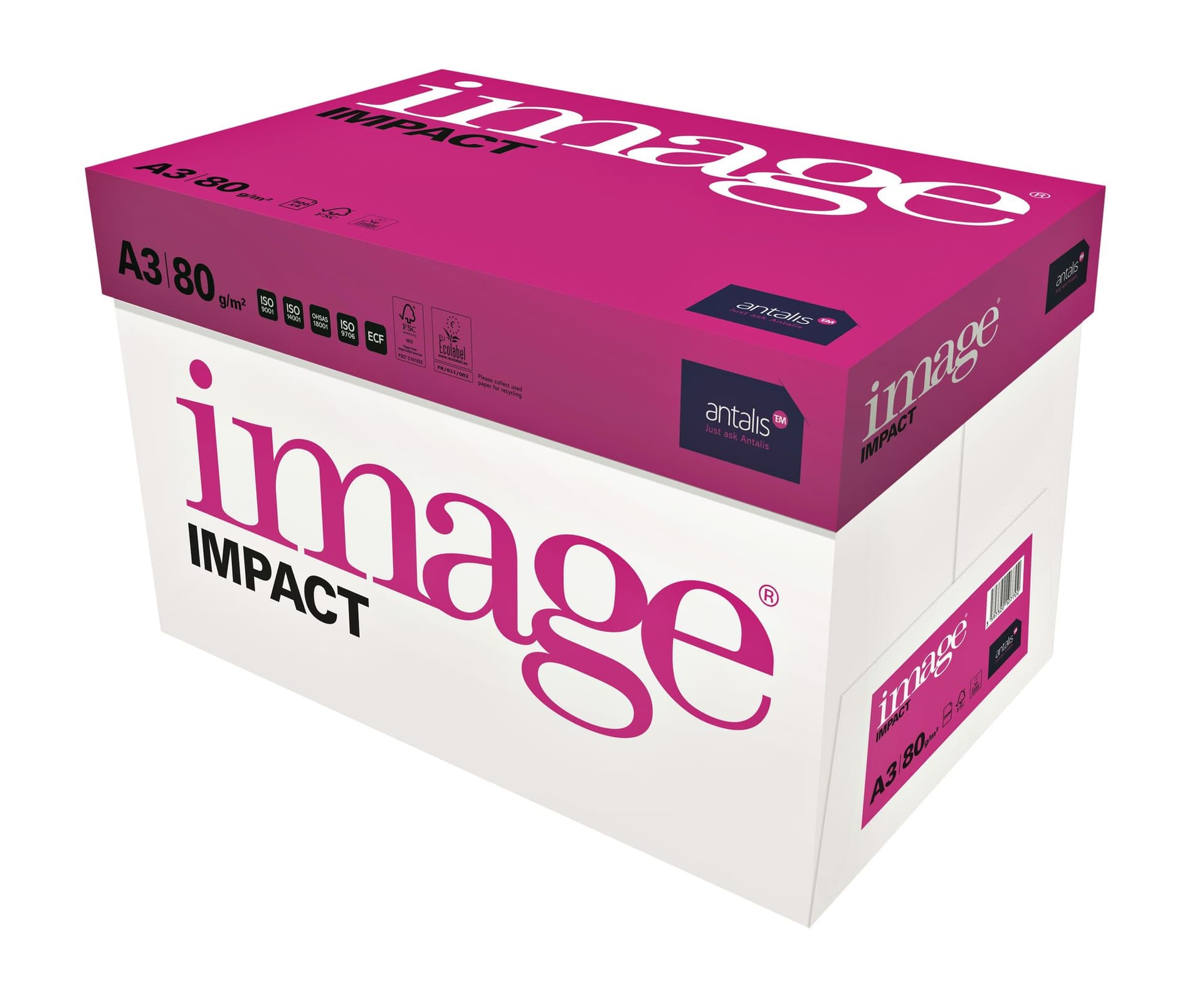 Kopieerpapier Image Impact A3 80gr wit 500 vel 2
