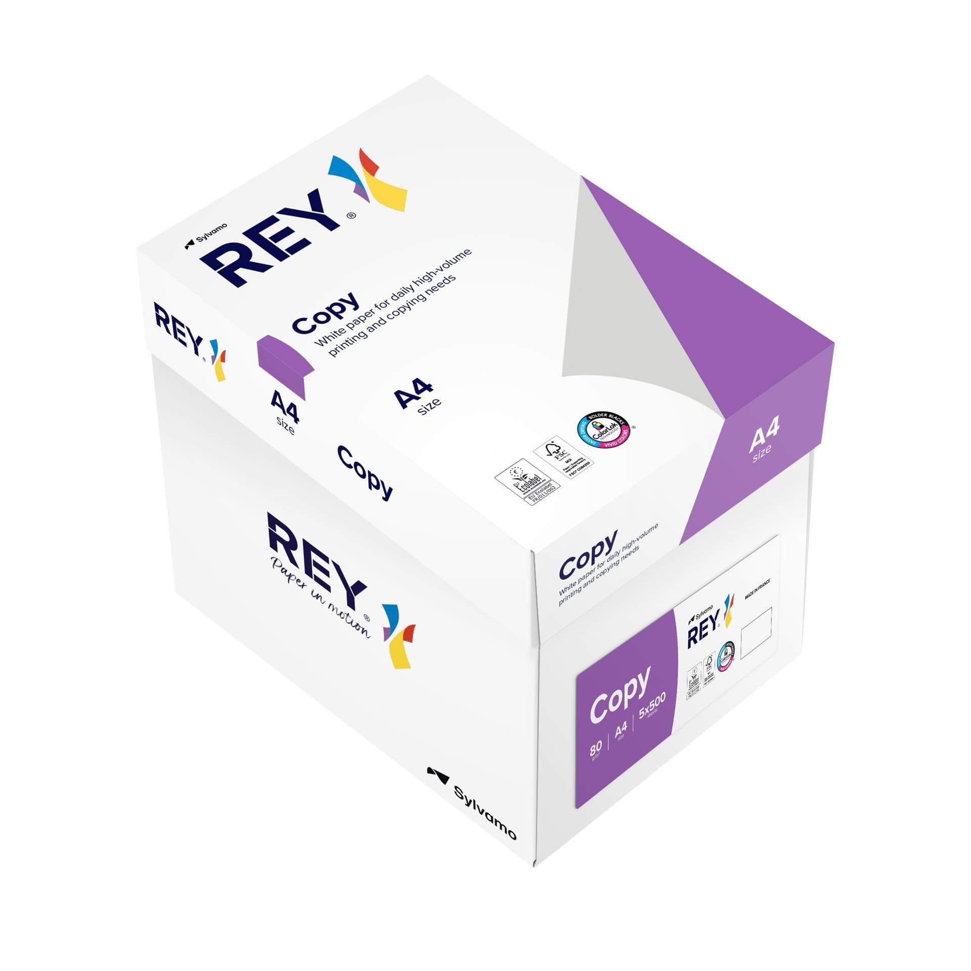 Kopieerpapier Rey Copy A4 80gr wit 500 vel 3