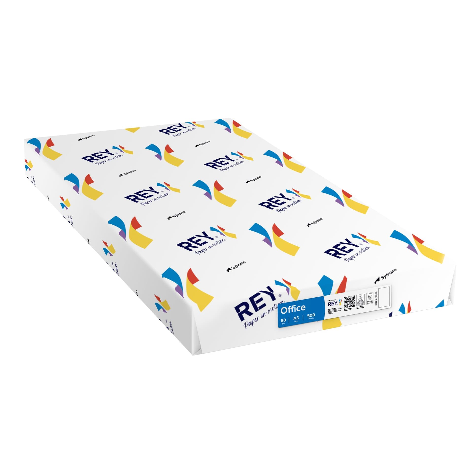 Kopieerpapier Rey Office A3 80gr wit 500 vel 2