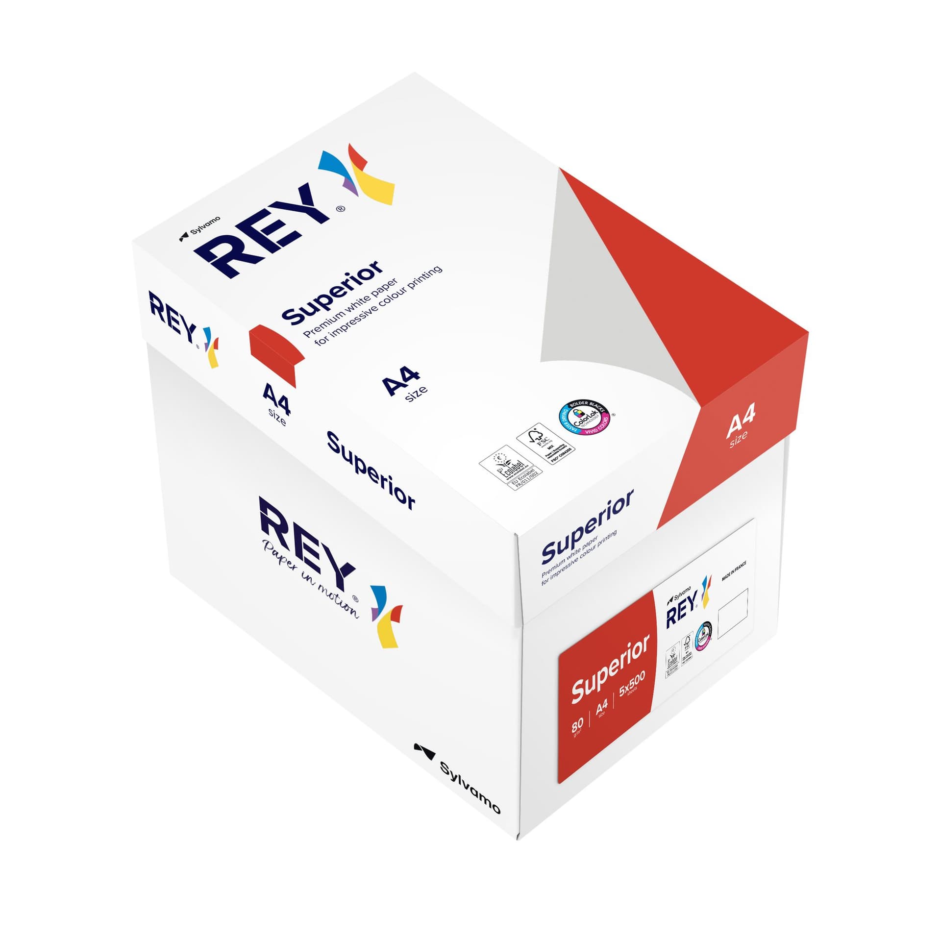 Kopieerpapier Rey Superior A4 80gr wit 500 vel 3