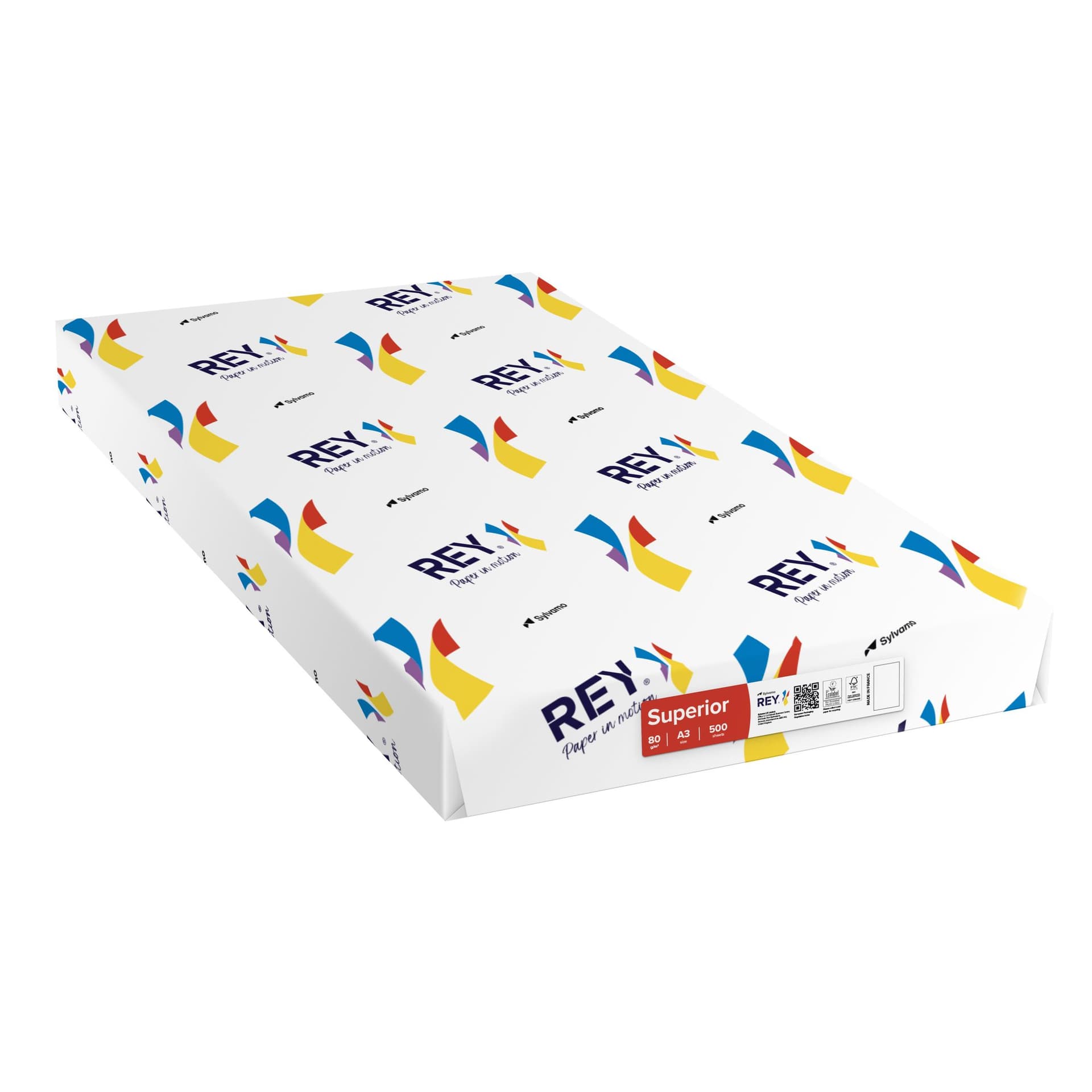 Kopieerpapier Rey Superior A3 80gr wit 500 vel 2