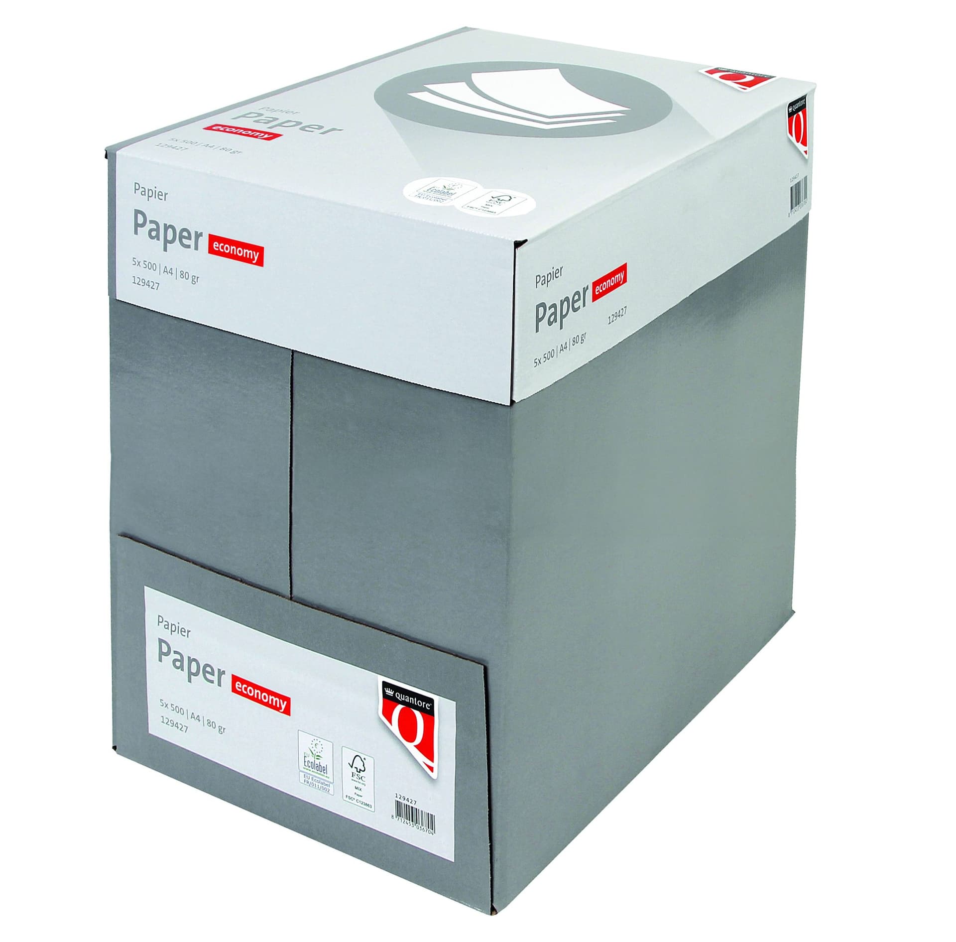 Kopieerpapier Quantore Economy A4 80gr wit 500 vel 3