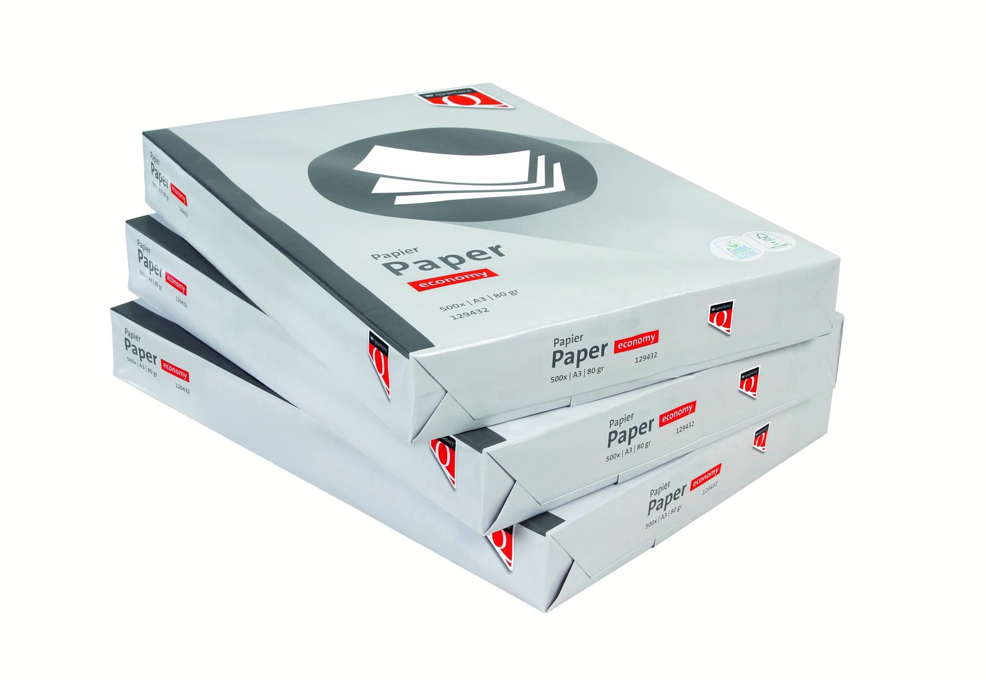 Kopieerpapier Quantore Economy A3 80gr wit 500 vel 2
