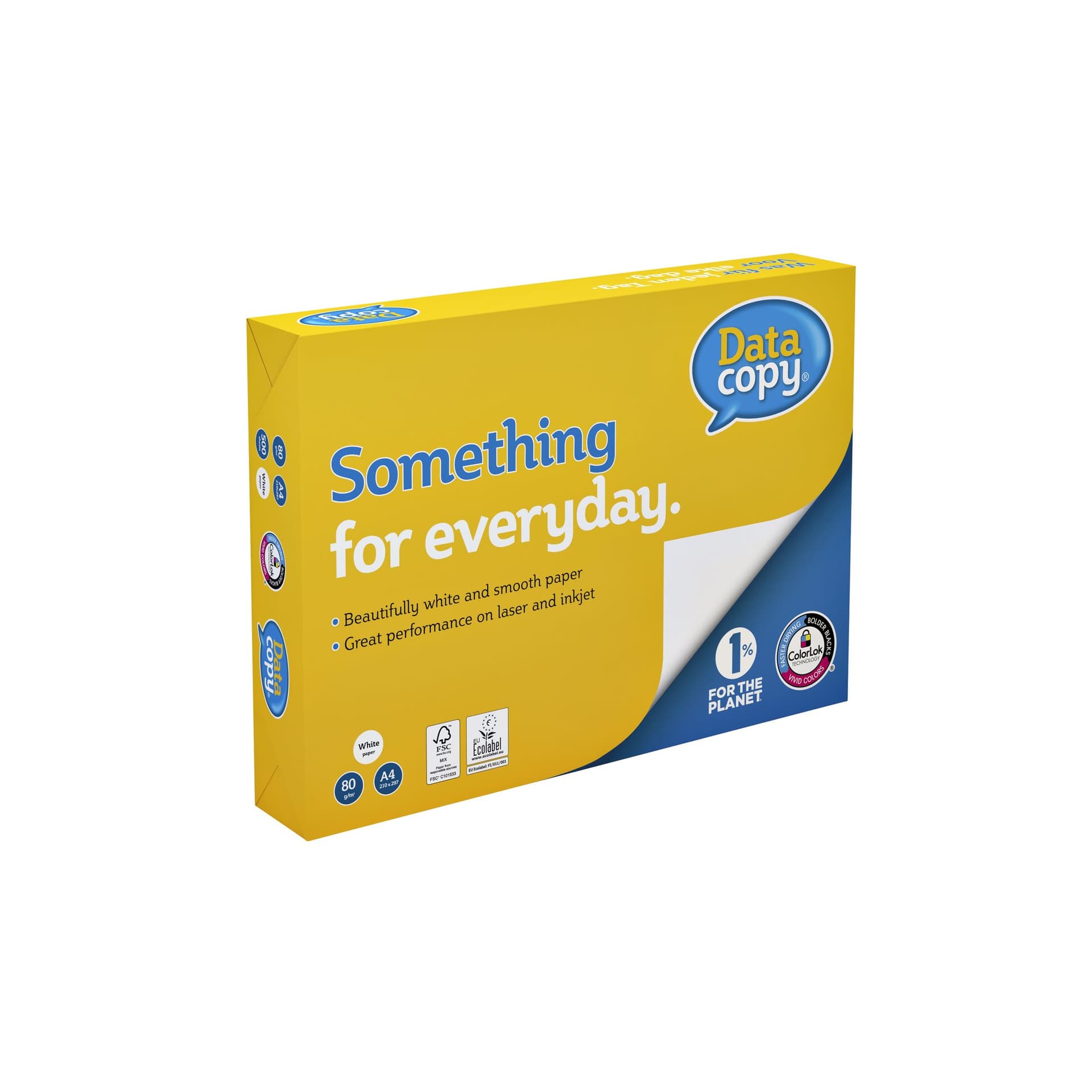 Kopieerpapier Datacopy A4 80gr wit 500 vel 2