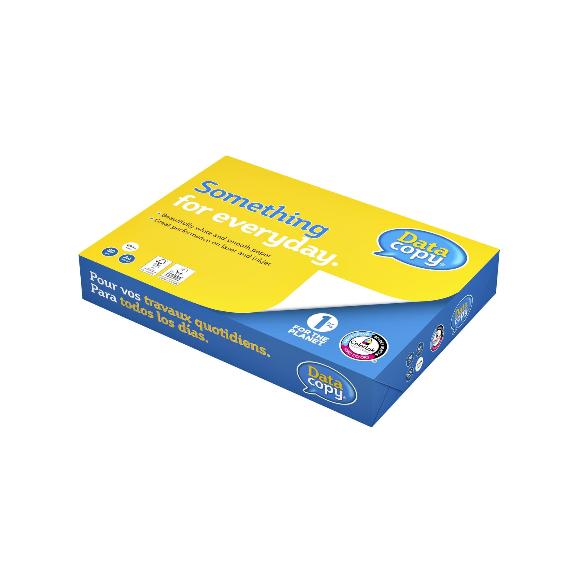 Kopieerpapier Datacopy A4 80gr wit 500 vel 3