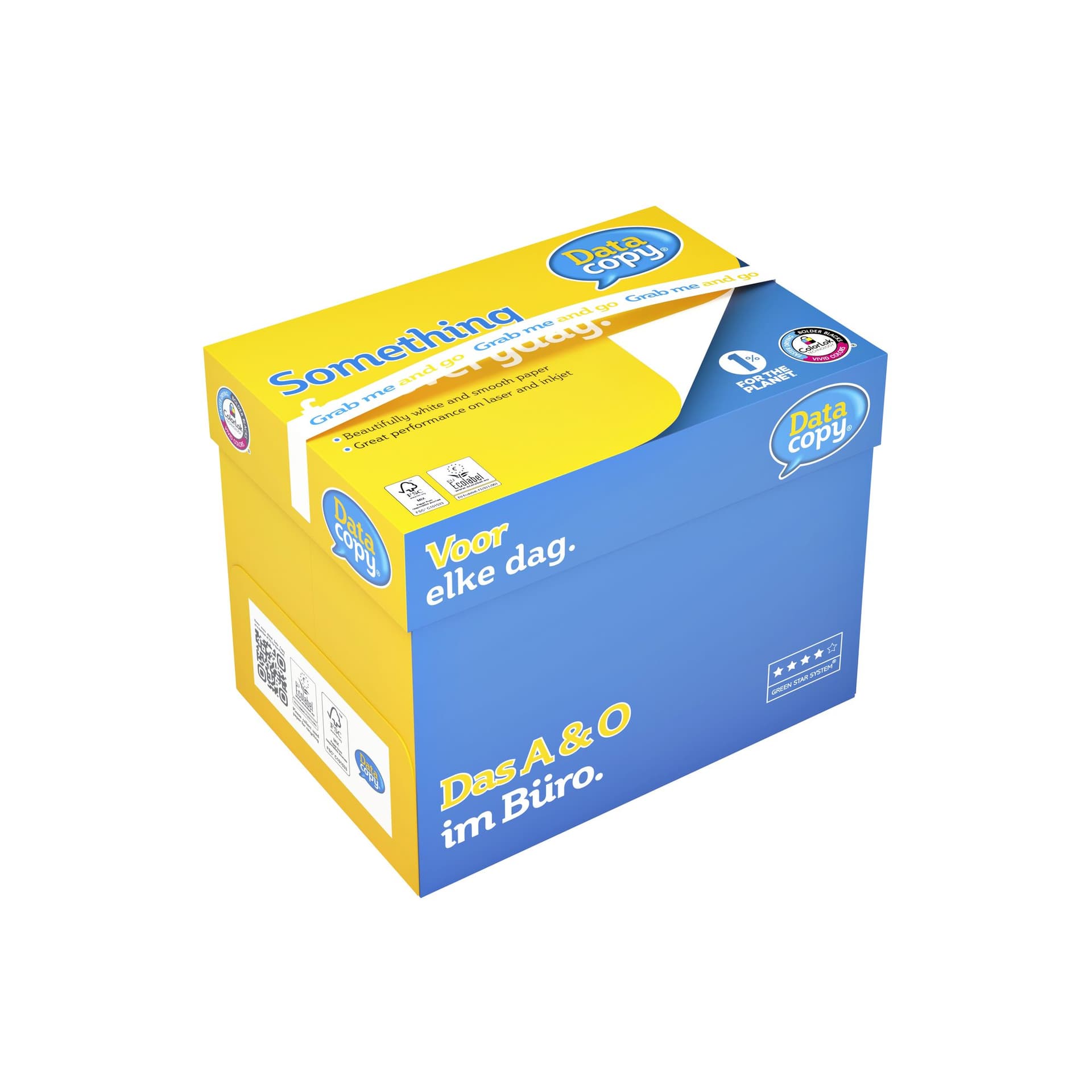 Kopieerpapier Datacopy A4 80gr wit 500 vel 5