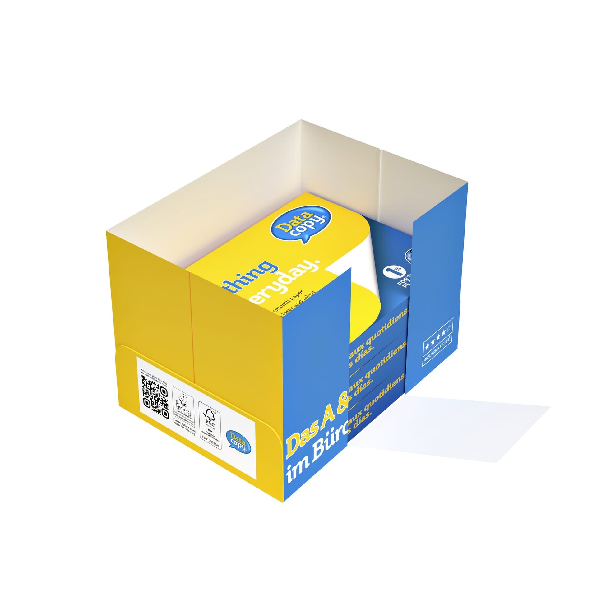 Kopieerpapier Datacopy A4 80gr wit 500 vel 7