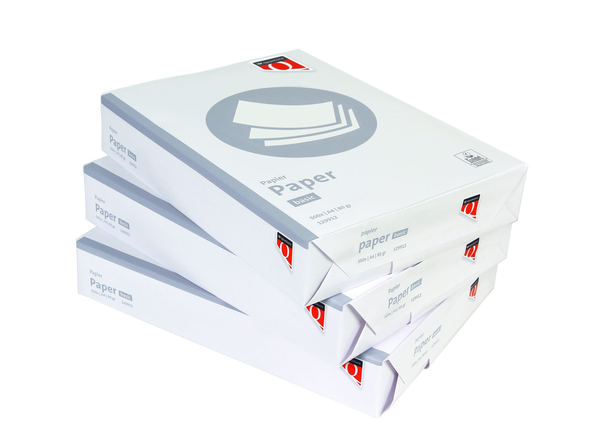 Kopieerpapier Quantore Basic A4 80gr wit 500 vel 4