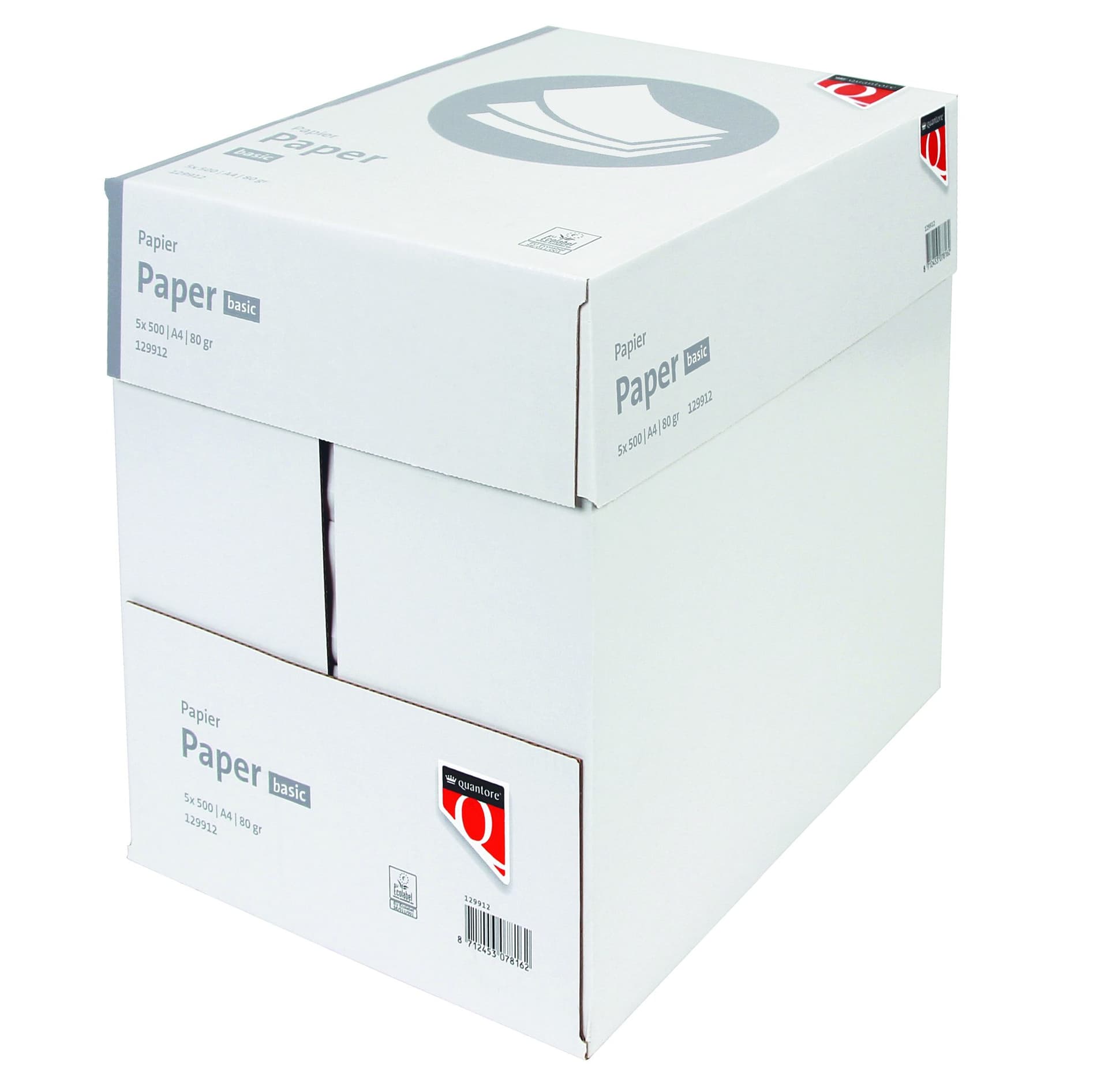 Kopieerpapier Quantore Basic A4 80gr wit 500 vel 3