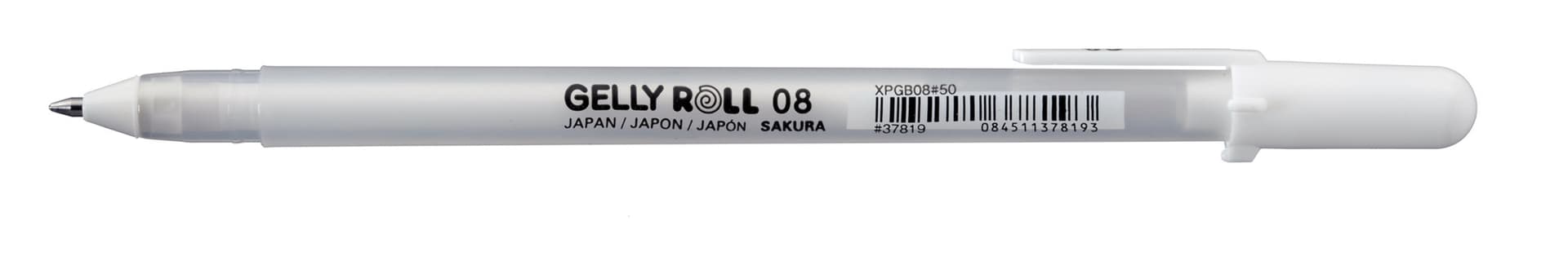 Gelschrijver Sakura Gelly Roll Classic 08 wit 2