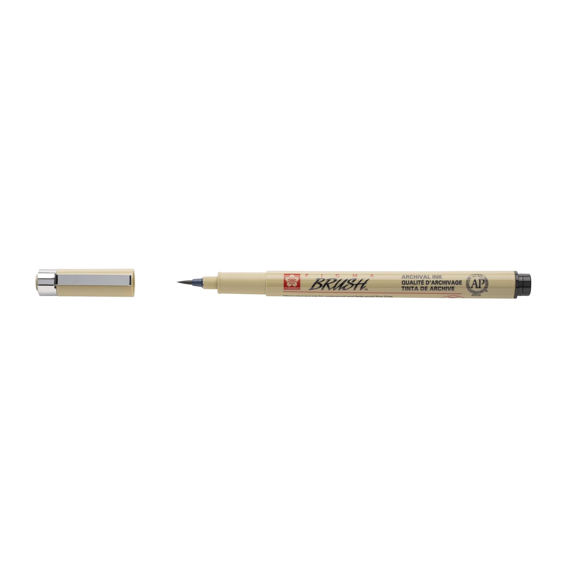 Brushpen Sakura Pigma Brush zwart 2