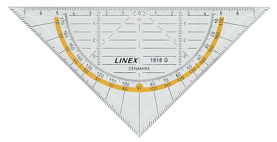 Geodriehoek Linex 1616G