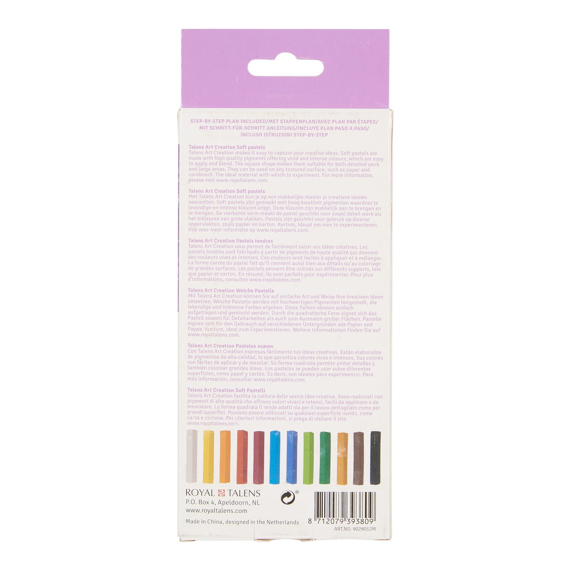 Softpastel Talens Art Creation set à 12 kleuren 3
