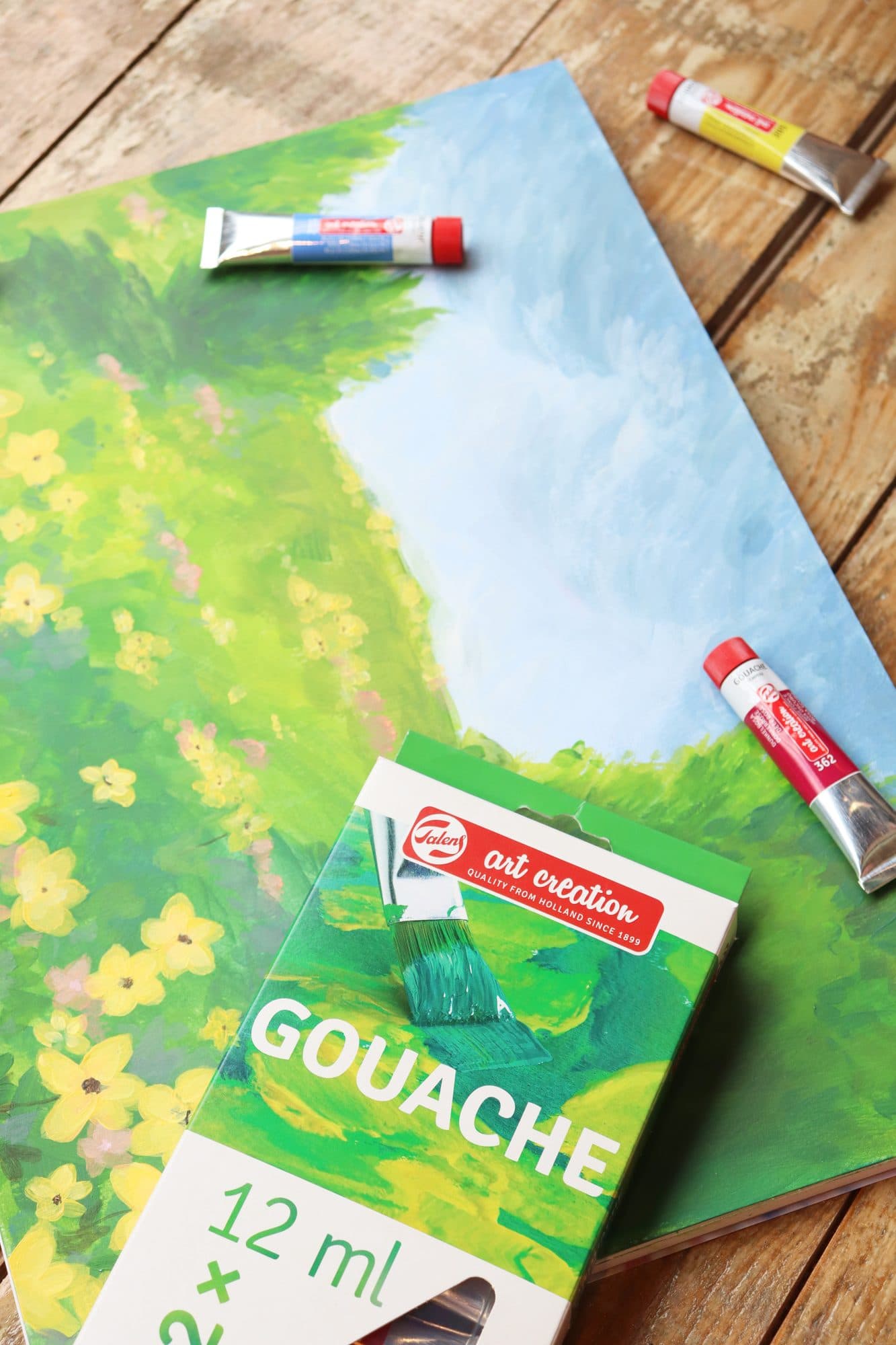 Gouache Talens Art Creation set à 12 kleuren 4