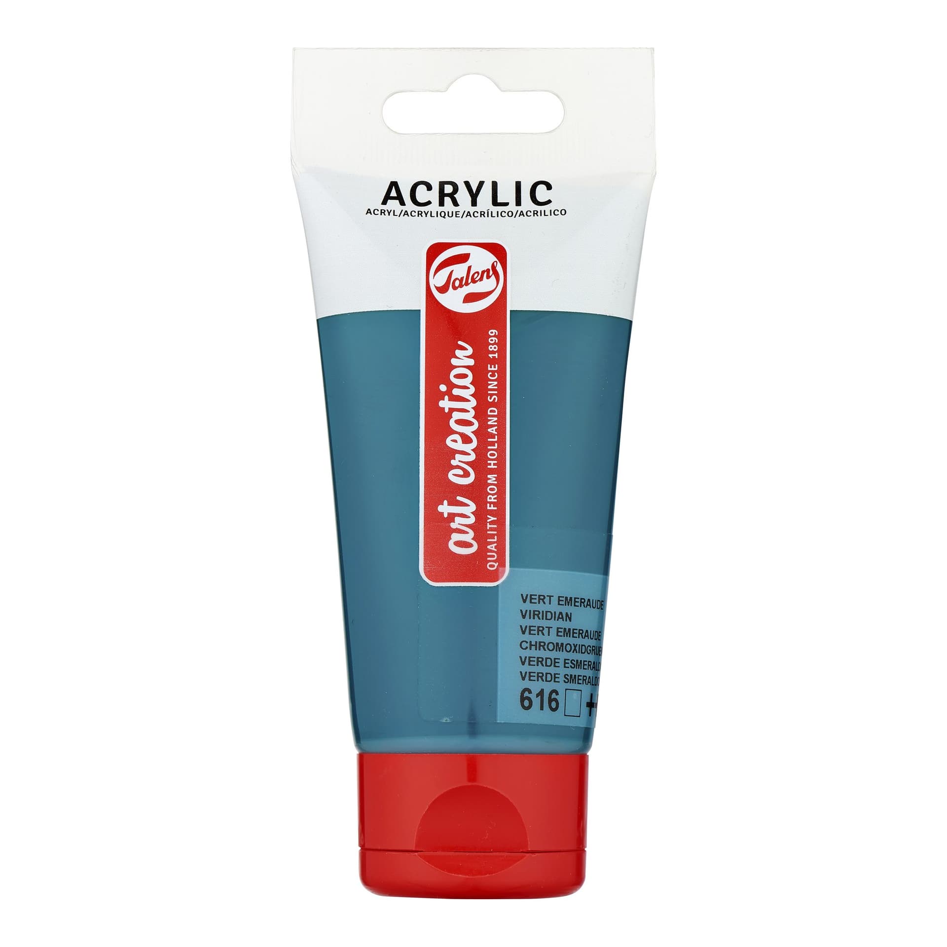 Acrylverf Talens Art Creation 616 vert émeraude tube à 75ml