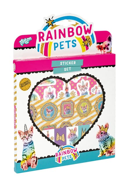 Stickerset Totum Rainbow Pets 2