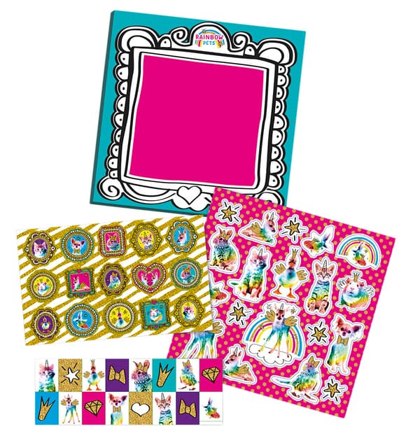 Stickerset Totum Rainbow Pets 3