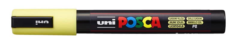 Paintmarker Uni POSCA PC5M medium zonnegl