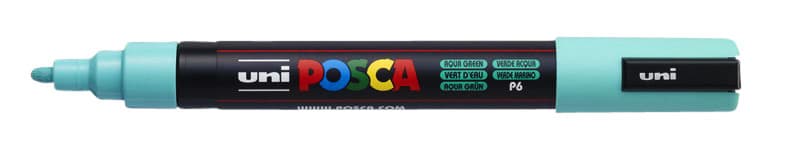 Paintmarker Uni POSCA PC5M medium aquagroen