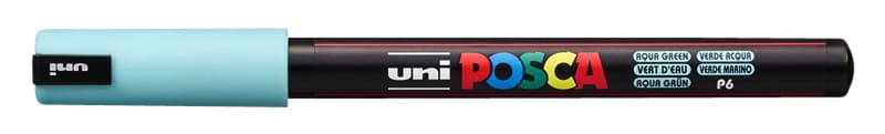Paintmarker Uni POSCA PC1MR extra fijn aquagroen