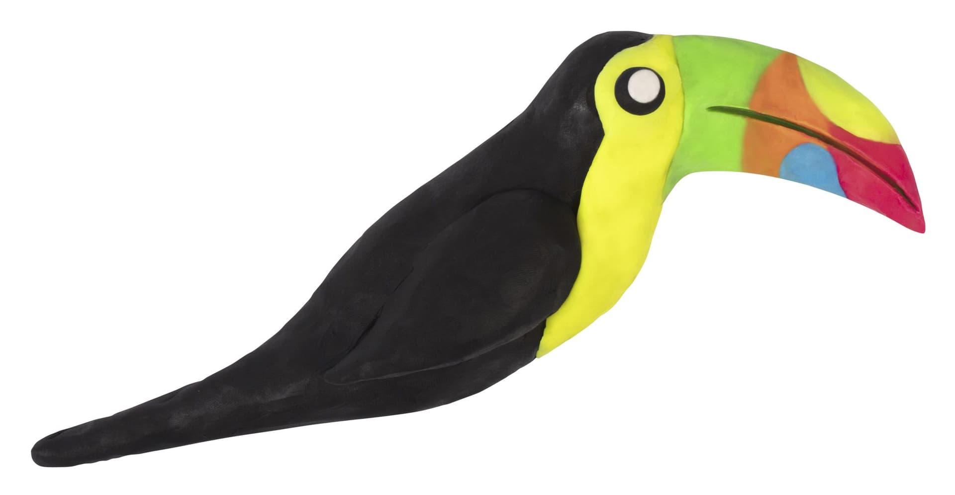 Boetseerklei Jovi plastalina 15gr neon kleuren assorti etui à 6 stuks 8
