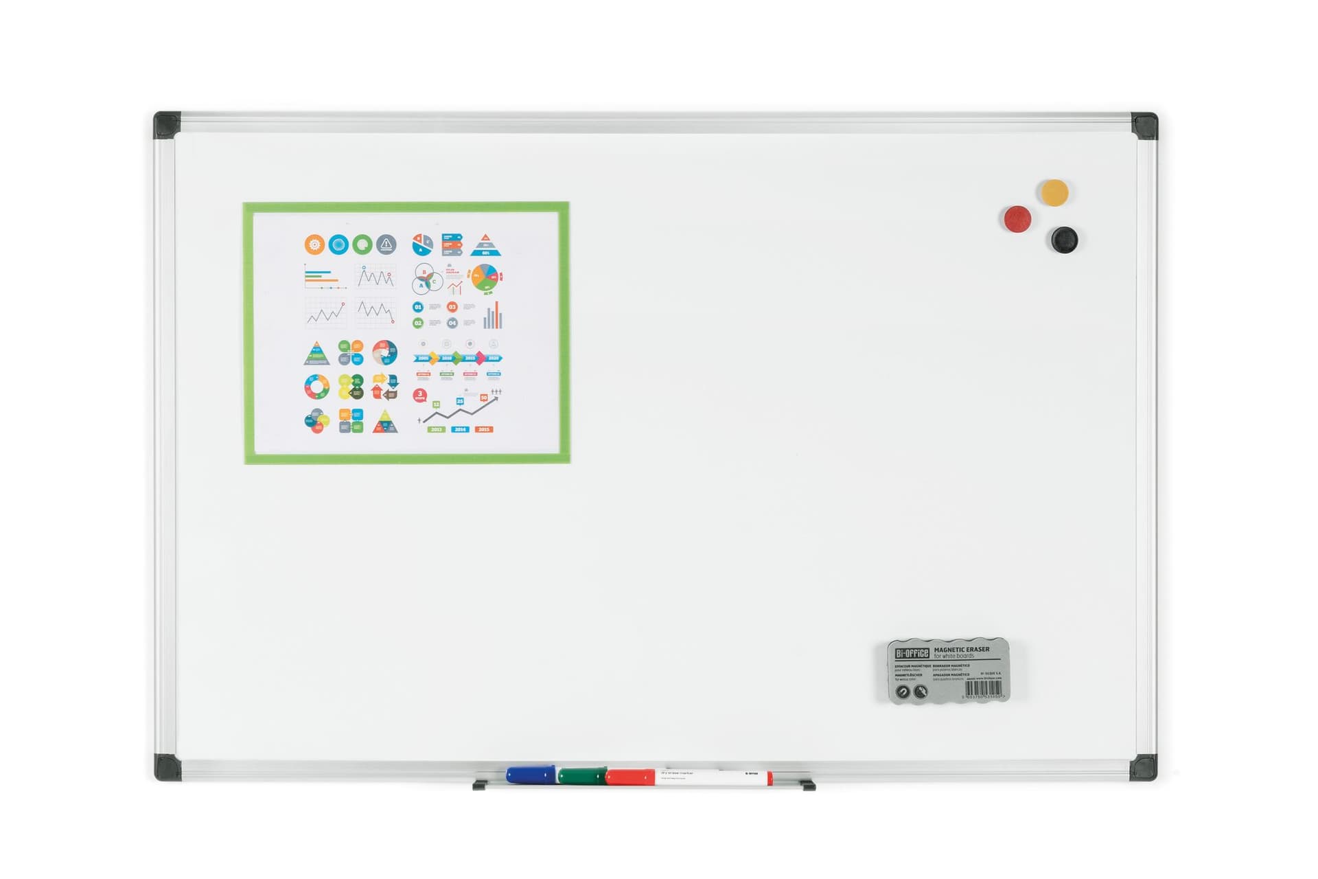 Whiteboard Quantore 30x45cm emaille magnetisch 5