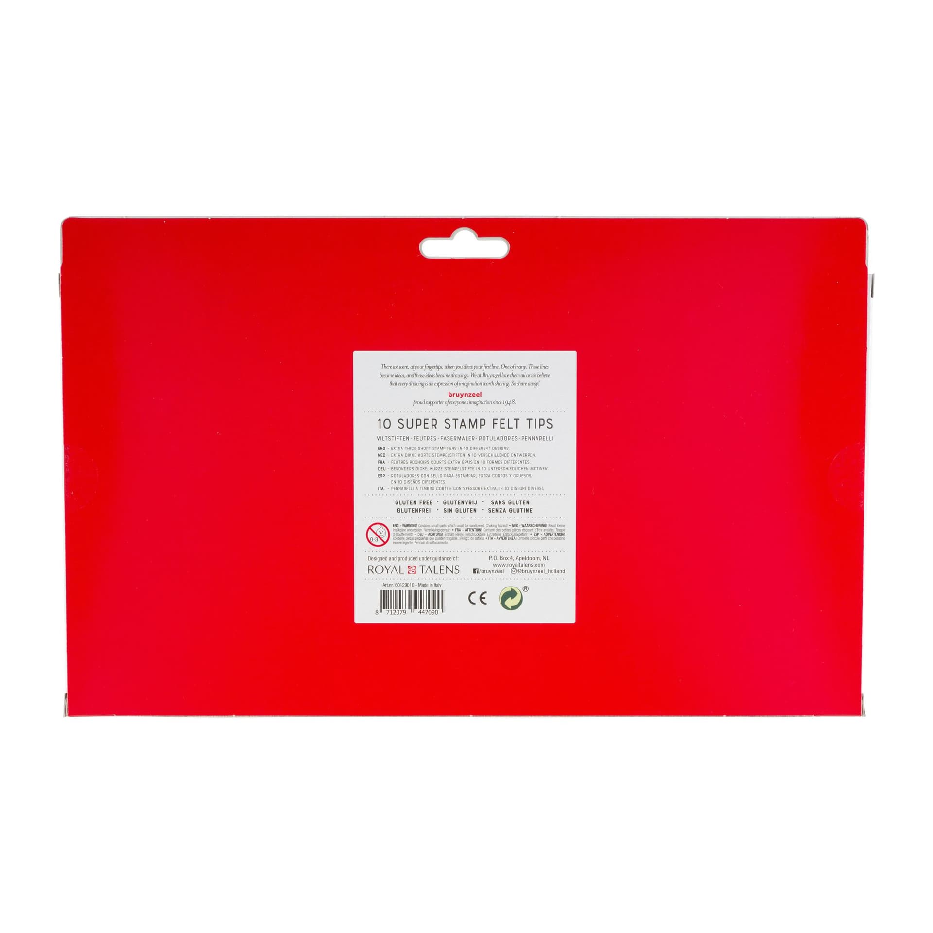 Stempelstift Bruynzeel Kids Super Stamp assorti 10 stuks 3