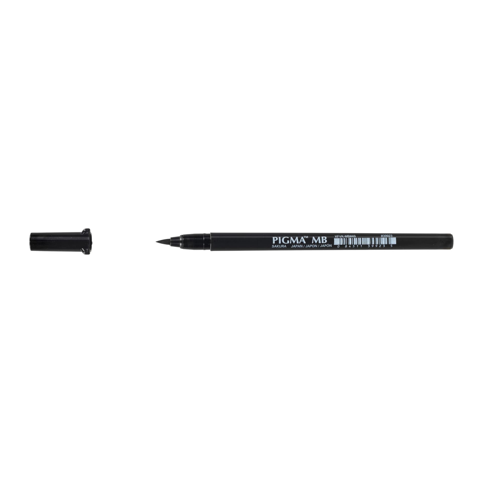 Brushpen Sakura Pigma medium zwart 2