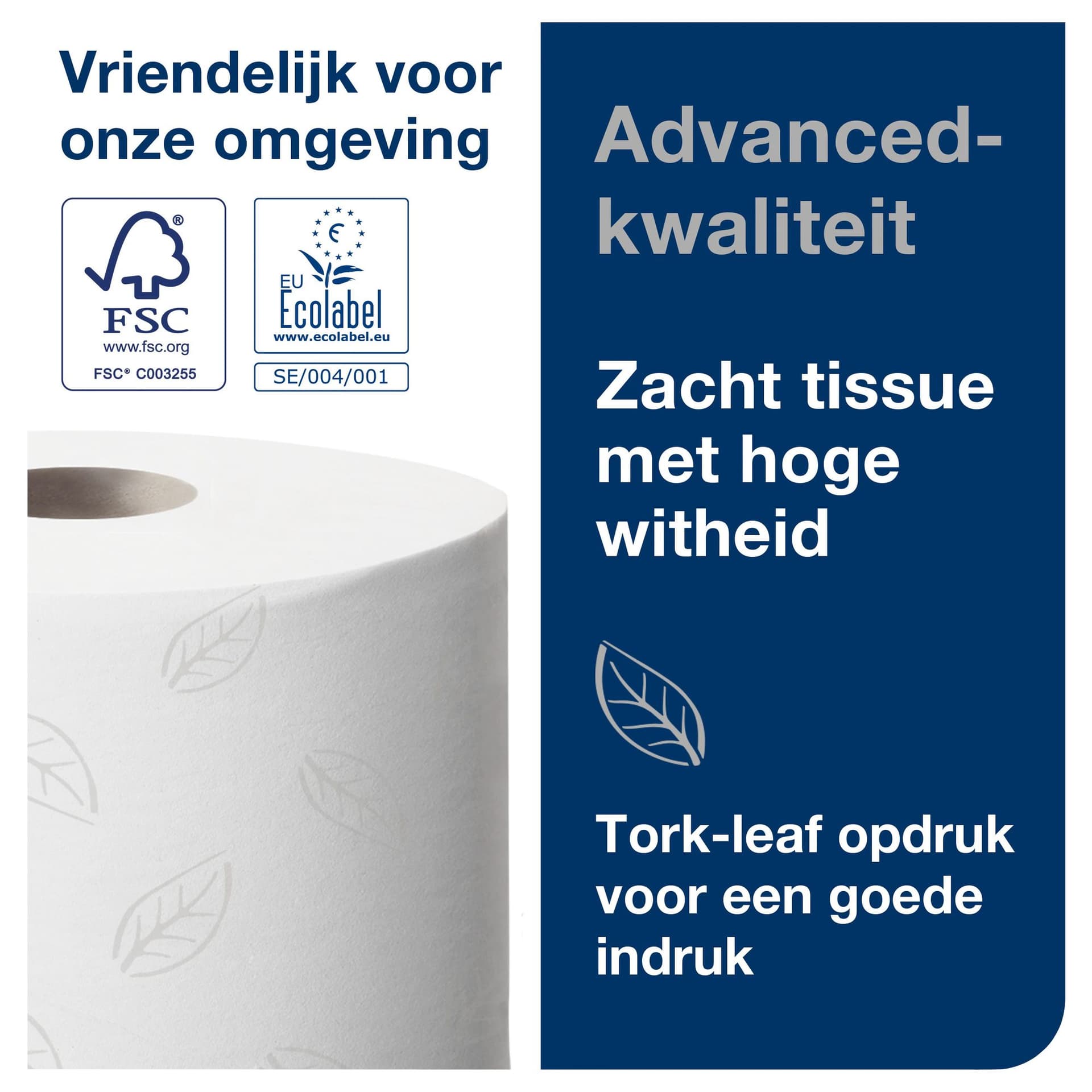 Toiletpapier Tork T9 Advanced SmartOne 2-laags 112m wit 472193 6