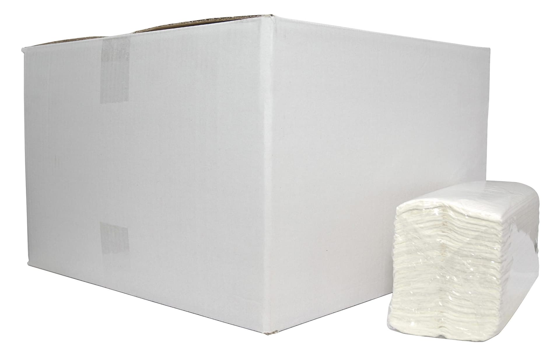 Handdoek Cleaninq H3 c-vouw 2-laags 250x310mm 16x152 vel wit