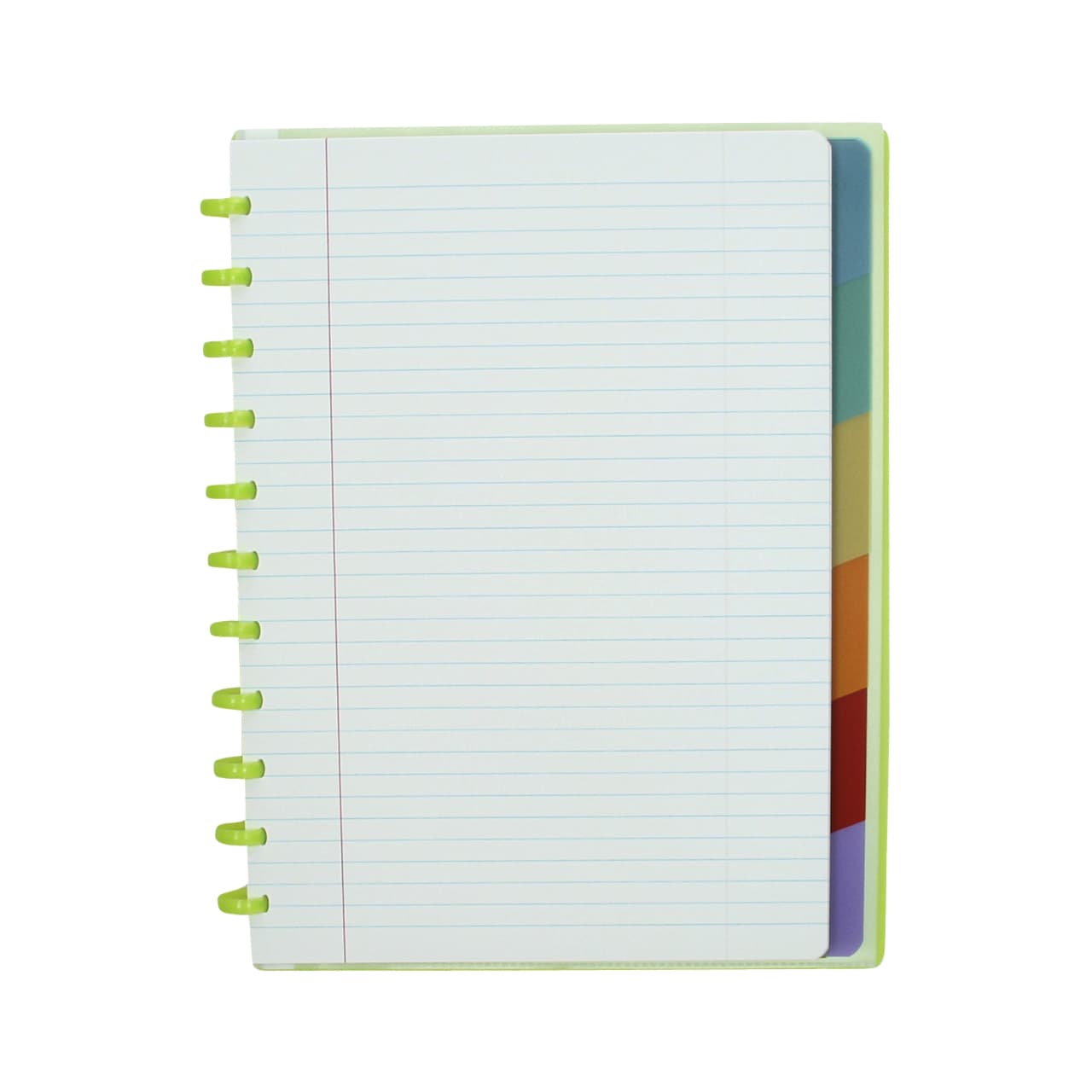 Schrift Atoma A4+ lijn 120blz 90gr PP transparant assorti 3
