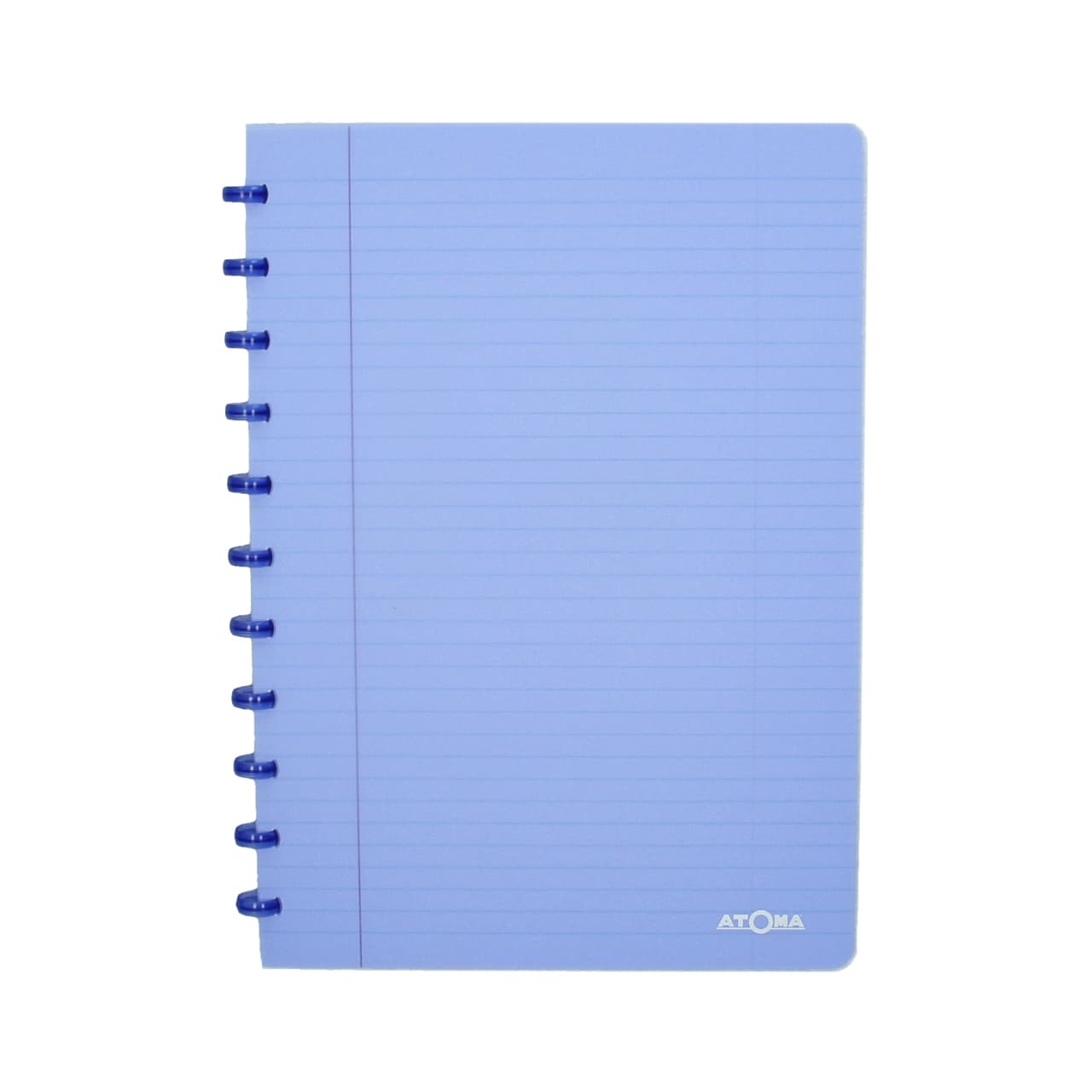 Schrift Atoma A4 blanco 144blz 90gr PP transparant assorti 4