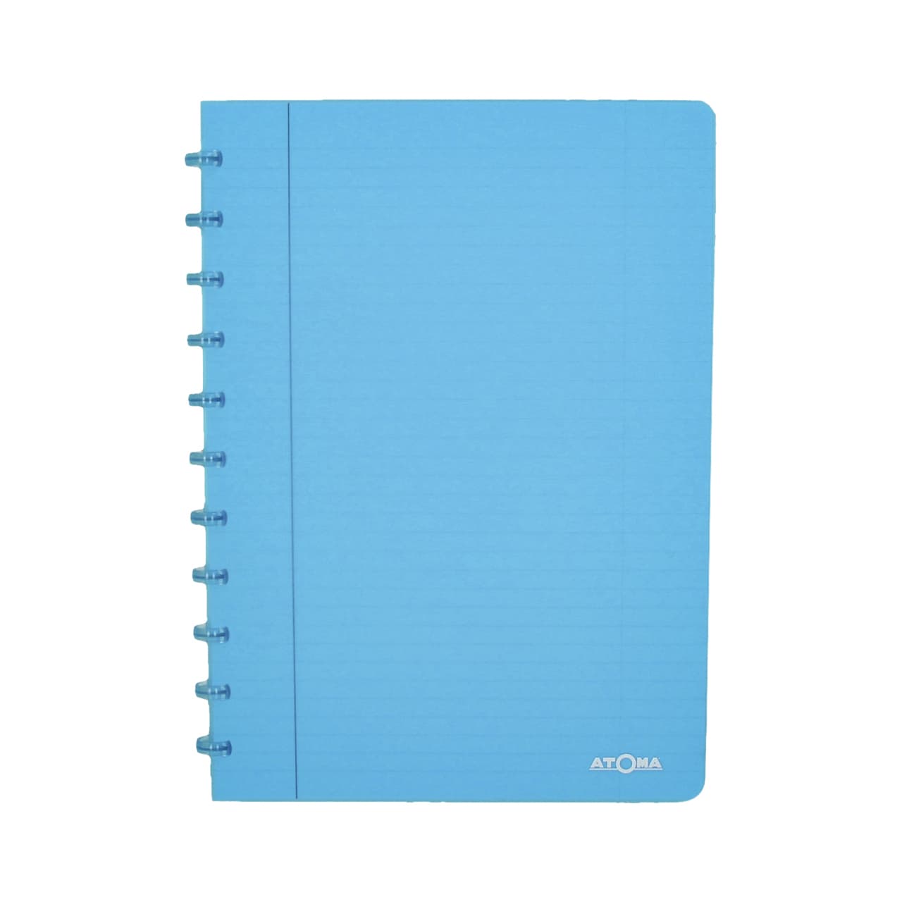 Schrift Atoma A4 blanco 144blz 90gr PP transparant assorti 6