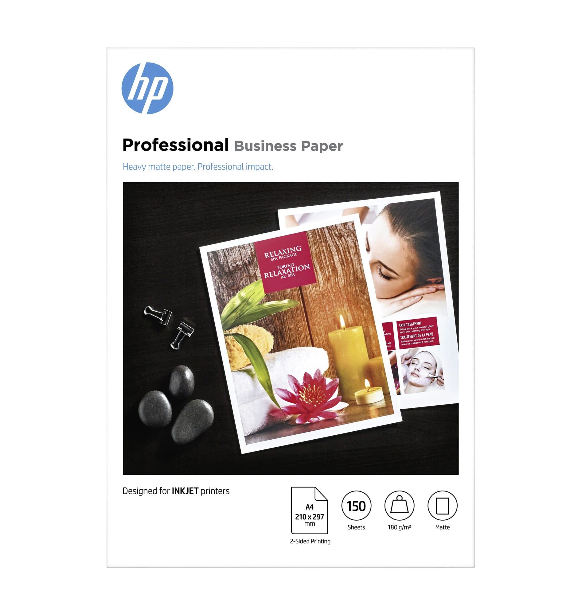 Inkjetpapier HP 7MV79A A4 mat 180gr 150 vel 2