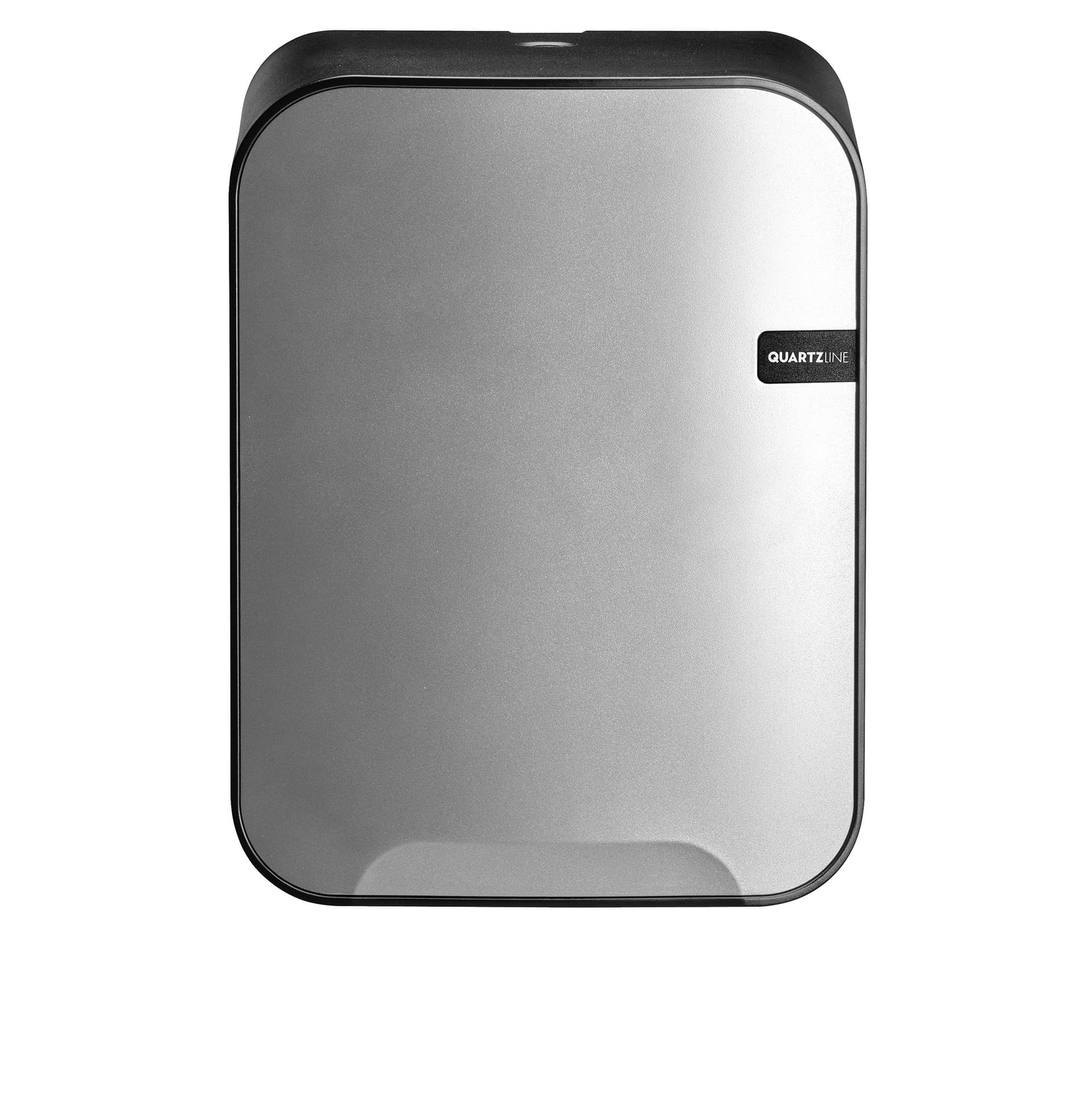 Poetspapierdispenser Quartzline Q16 medium zilver 441194