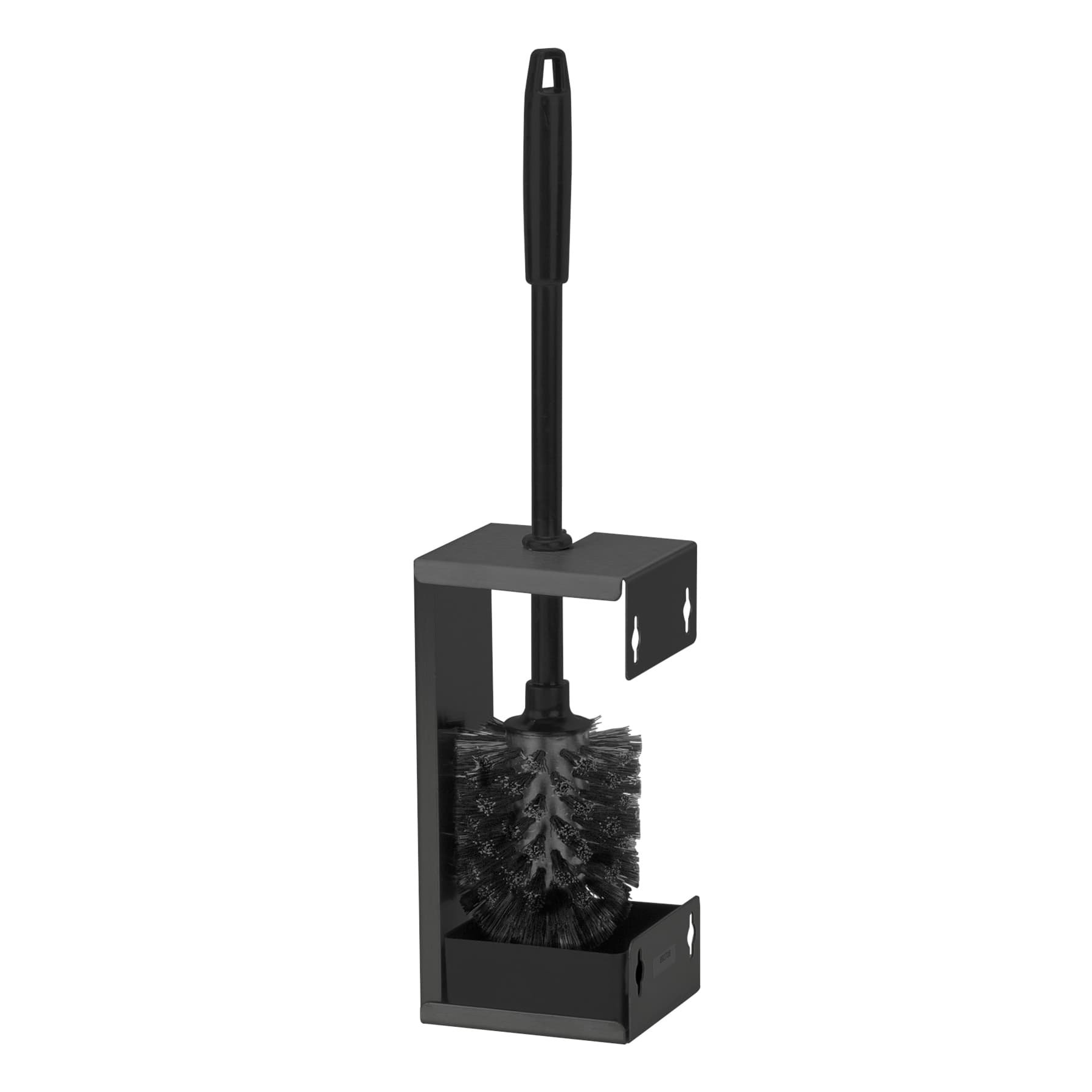 Toiletborstelset Quartzline rvs zwart 448951 2