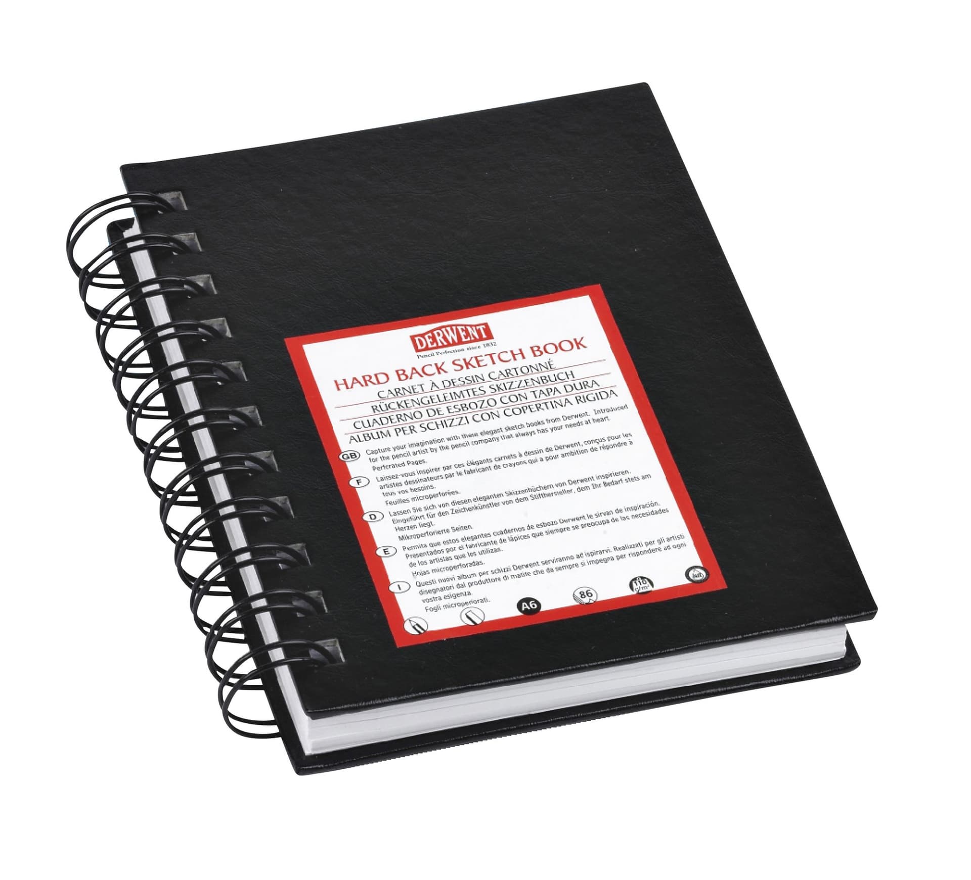 Schetsboek Derwent Big Book A5 harde kaft 2
