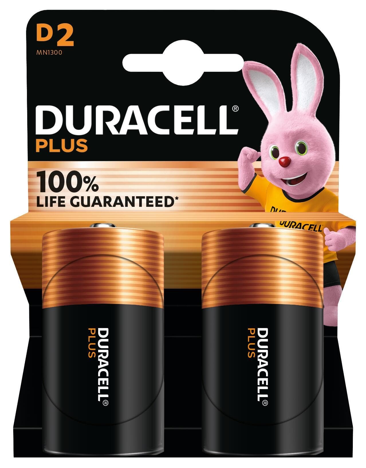 Batterij Duracell Plus 2x D