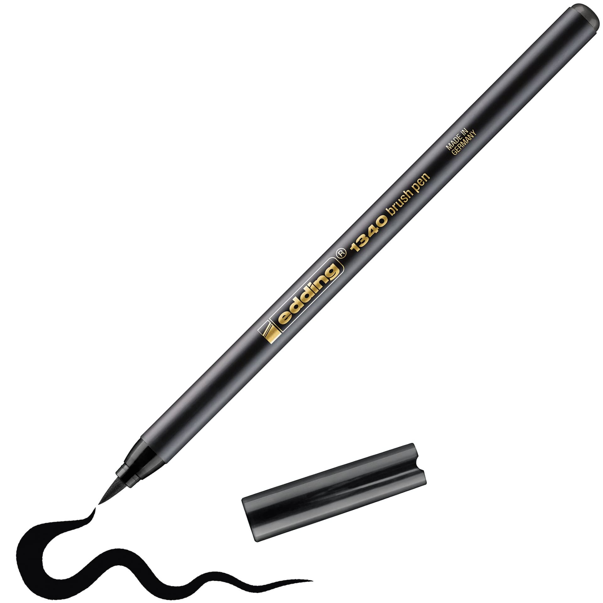 Brushpen edding 1340 zwart 3