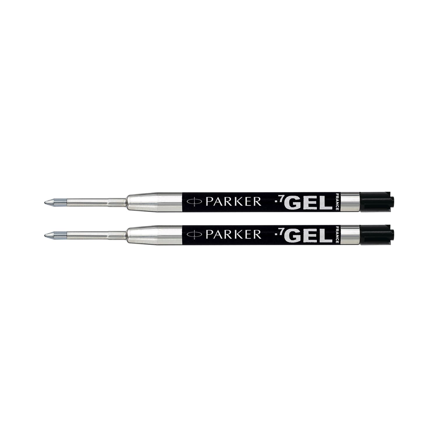 Gelschrijvervulling Parker Quink medium zwart blister à 2 stuks 3
