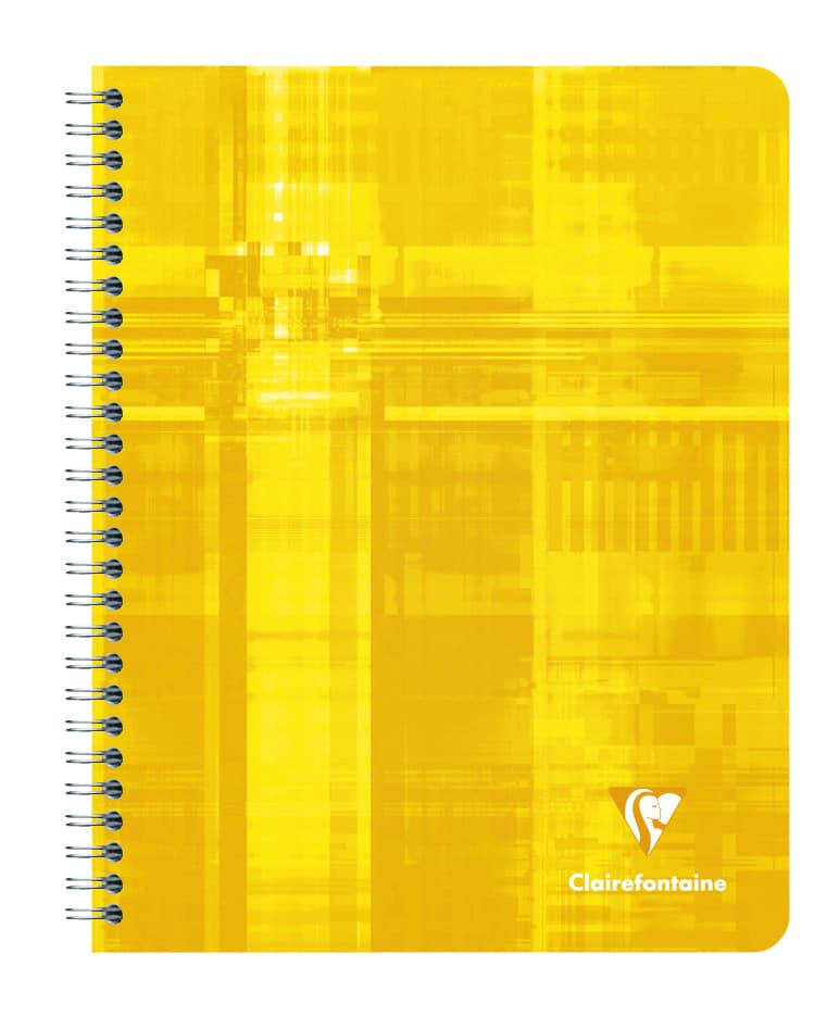 Schrift Clairefontaine A5+ ruit 5x5mm 120 pagina's 90gr assorti 2