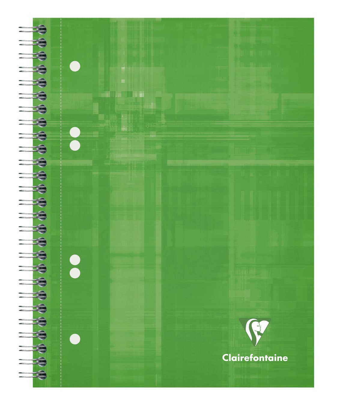 Collegeblok Clairefontaine Studium A5+ ruit 5x5mm 6-gaats 80 pagina's assorti 4