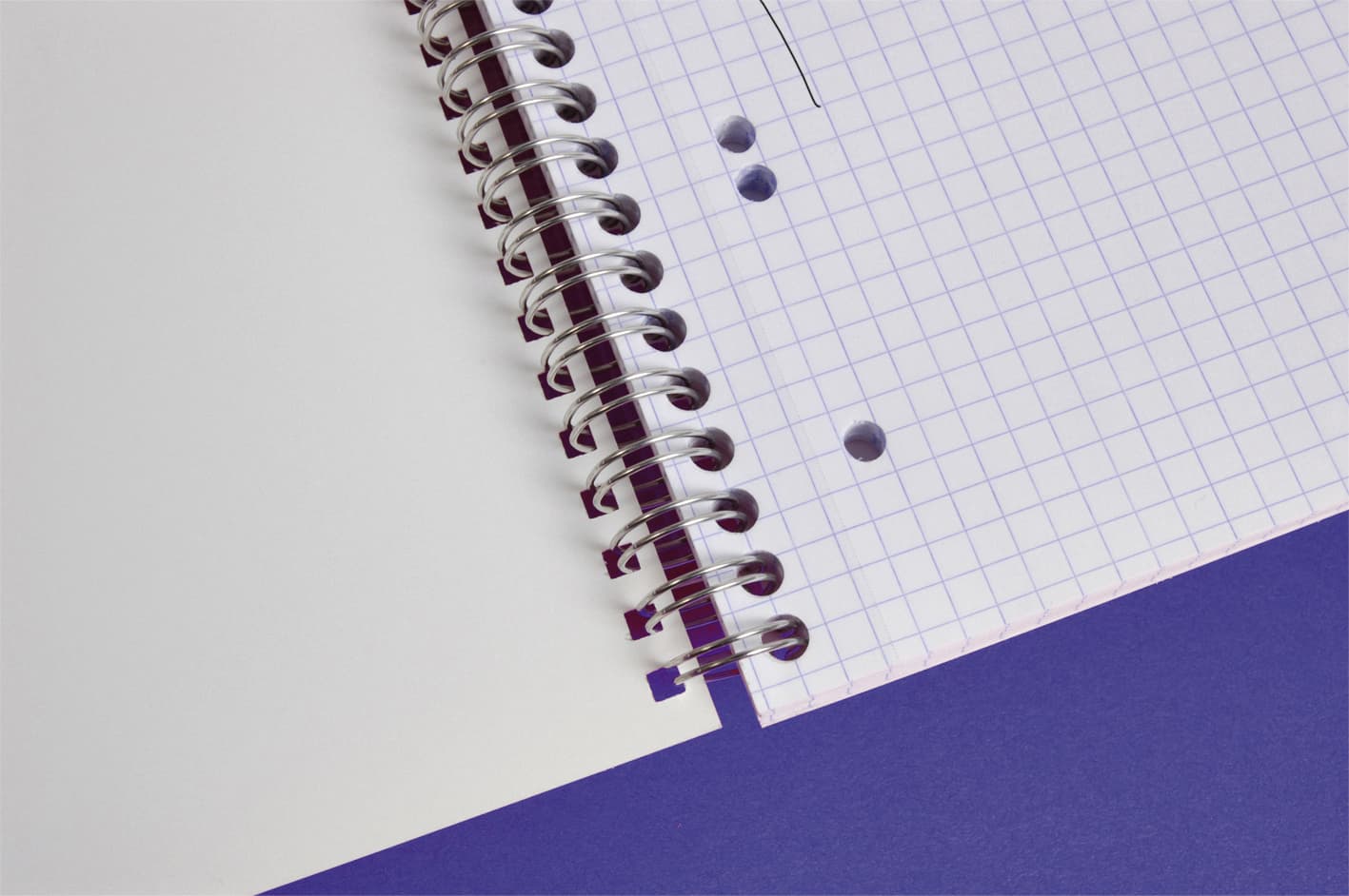 Collegeblok Clairefontaine Studium A5+ ruit 5x5mm 6-gaats 80 pagina's assorti 5