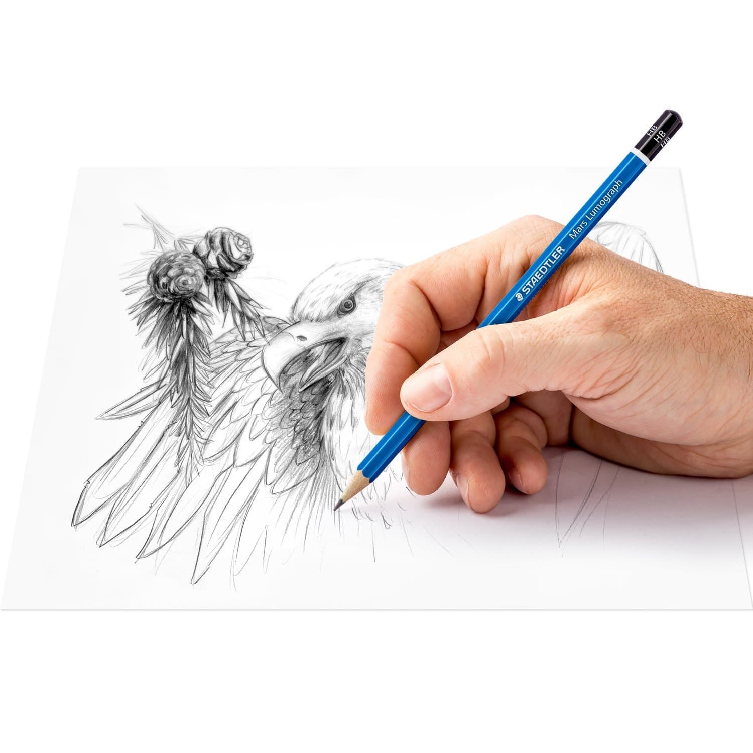 Potlodenset Staedtler Design Journey gratis gum en puntenslijper 6st 5