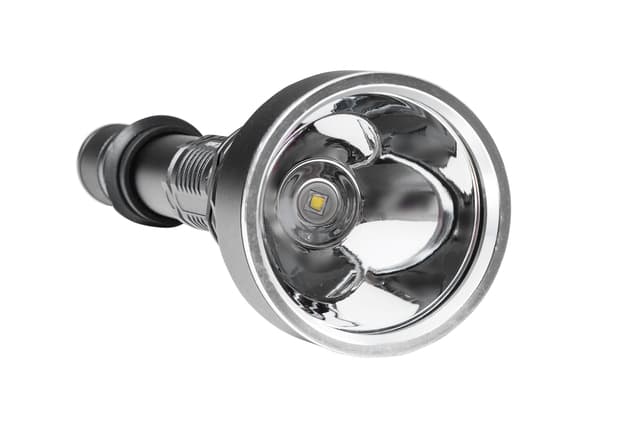 Zaklamp MAUL Helios LED 23cm accu lichtbereik 300m 10W 4