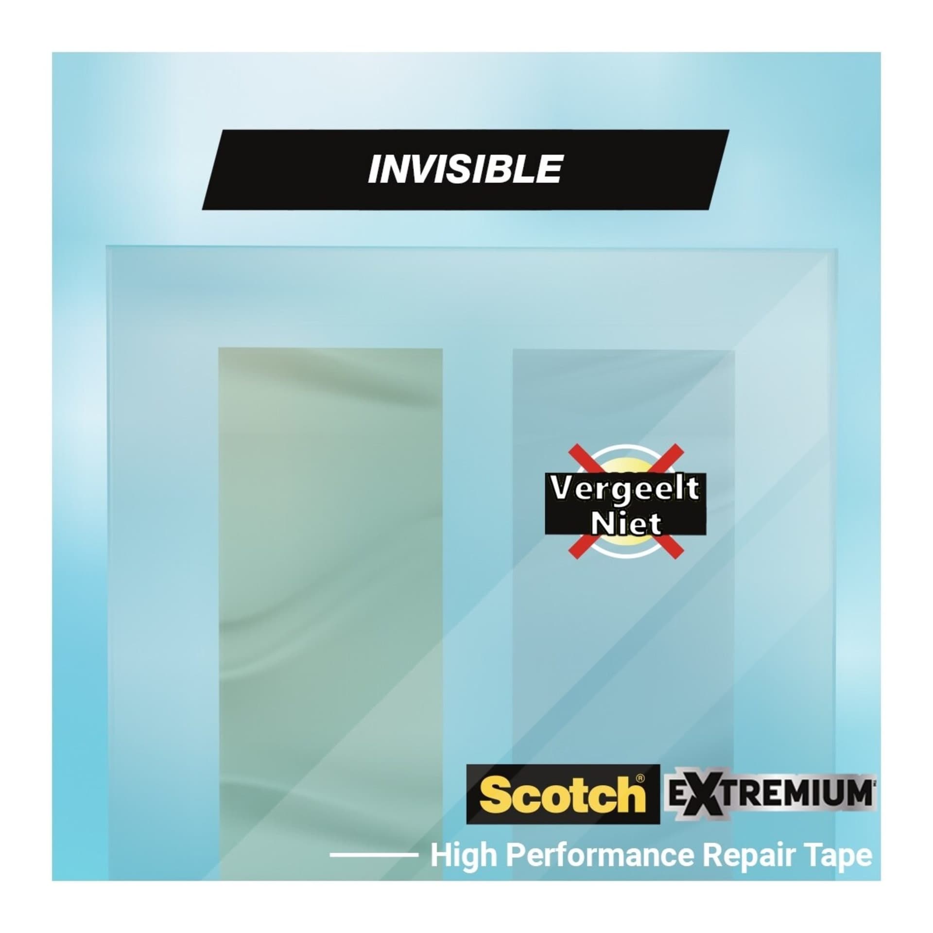 Plakband Scotch Extremium invisible 48mmx25m transparant 4