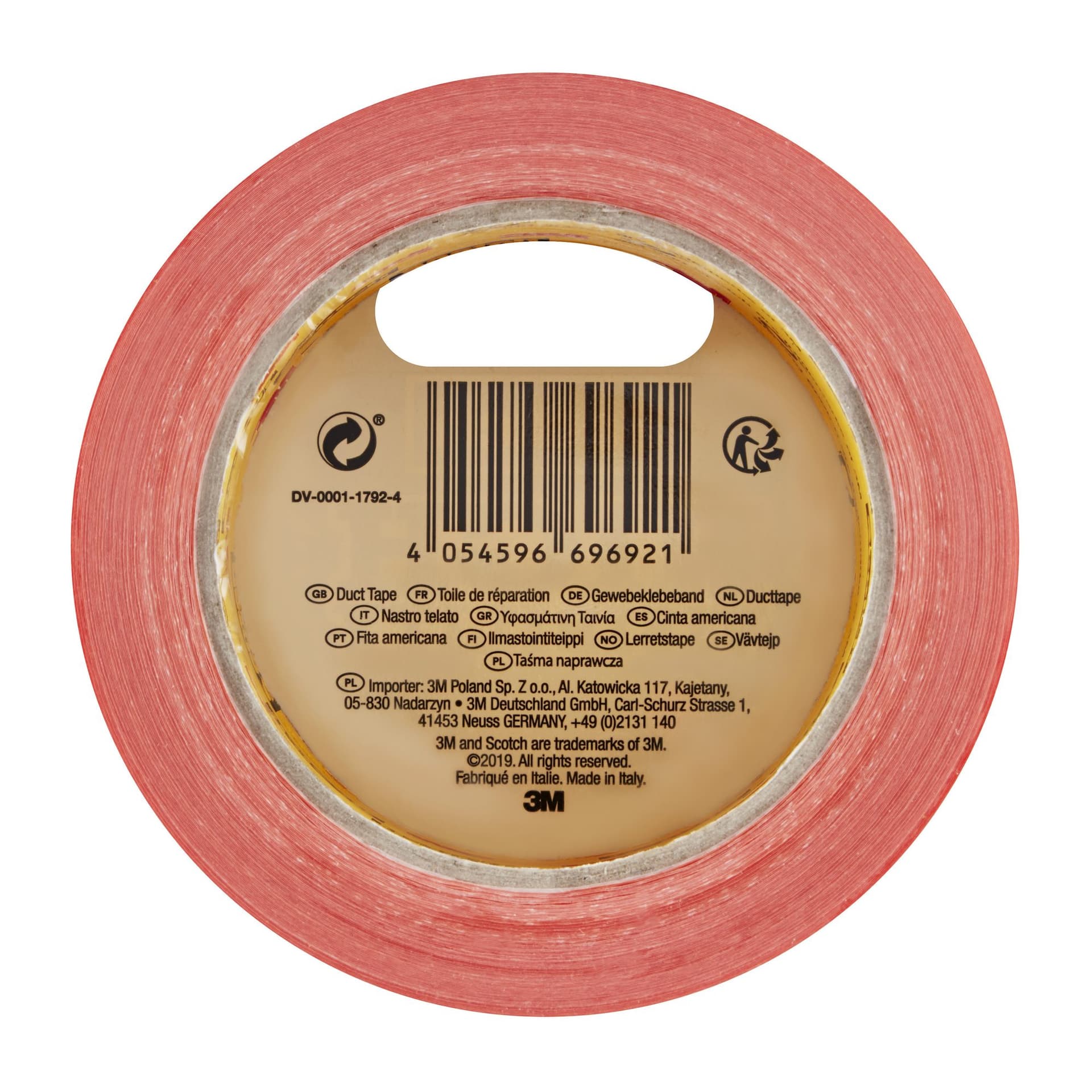 Plakband Scotch high visibility 48mmx25m oranje 4